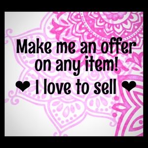 All reasonable offers will be considered!